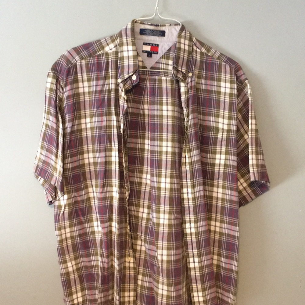 Tommy Short Sleeve Button Down